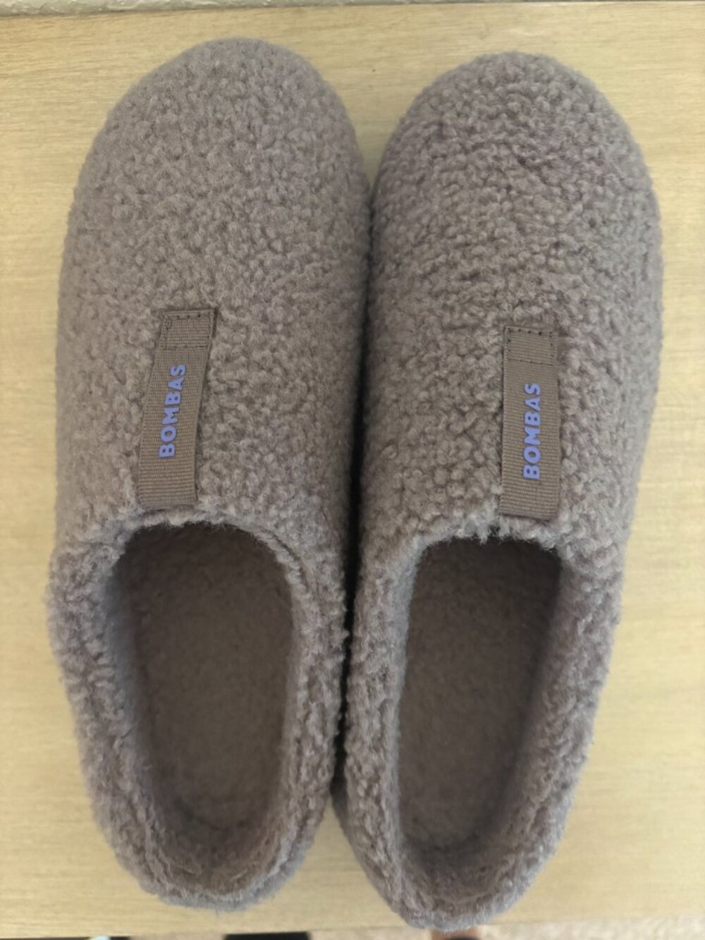 Bombas Sunday Slippers Women's Size 10 Lavender Gray Cozy House Shoes - Picture 5 of 6